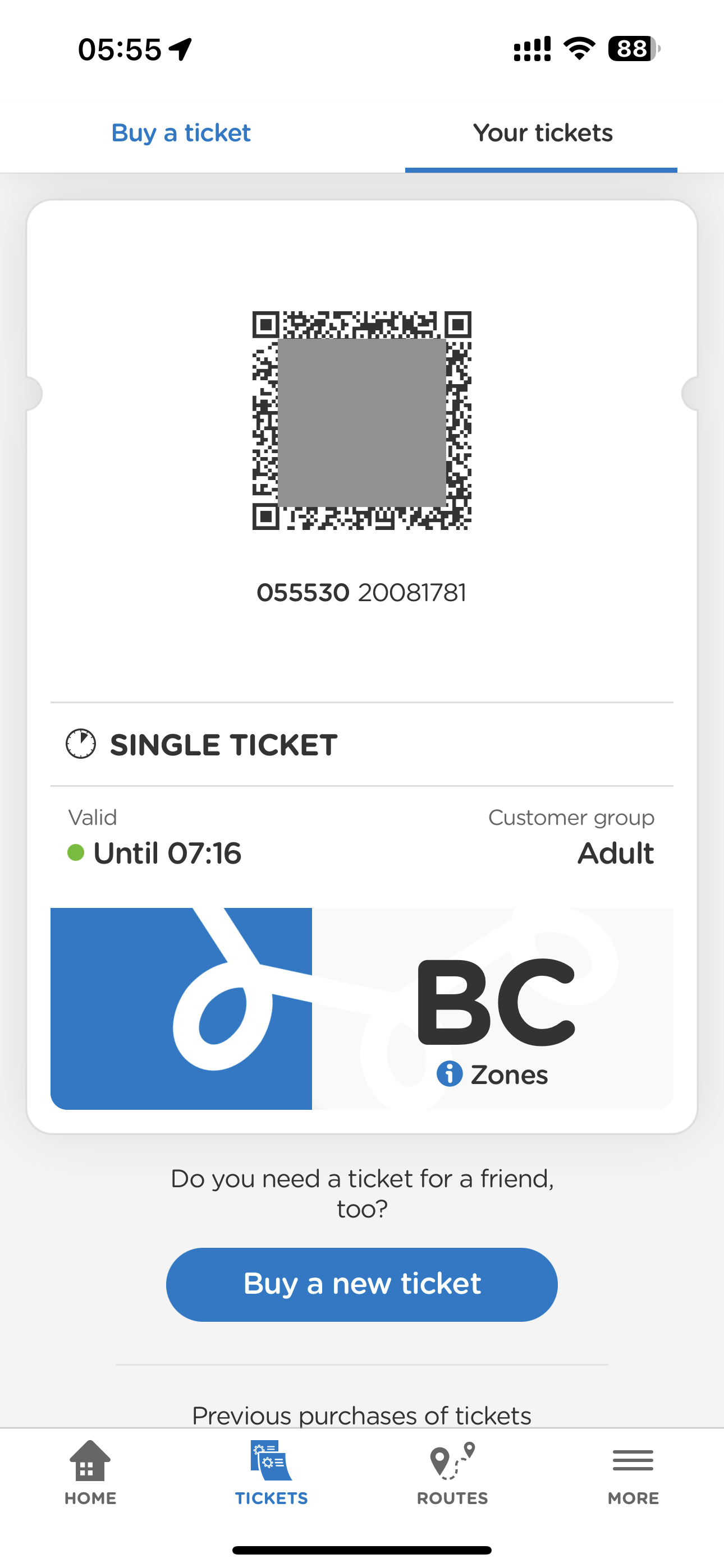 HSL Ticket BC
