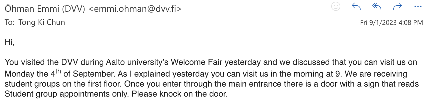 DVV Email